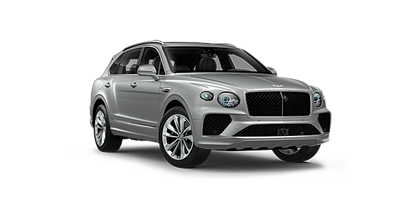 JCT600 Limited Bentayga luxury SUV front three quarter in Moonbeam paint